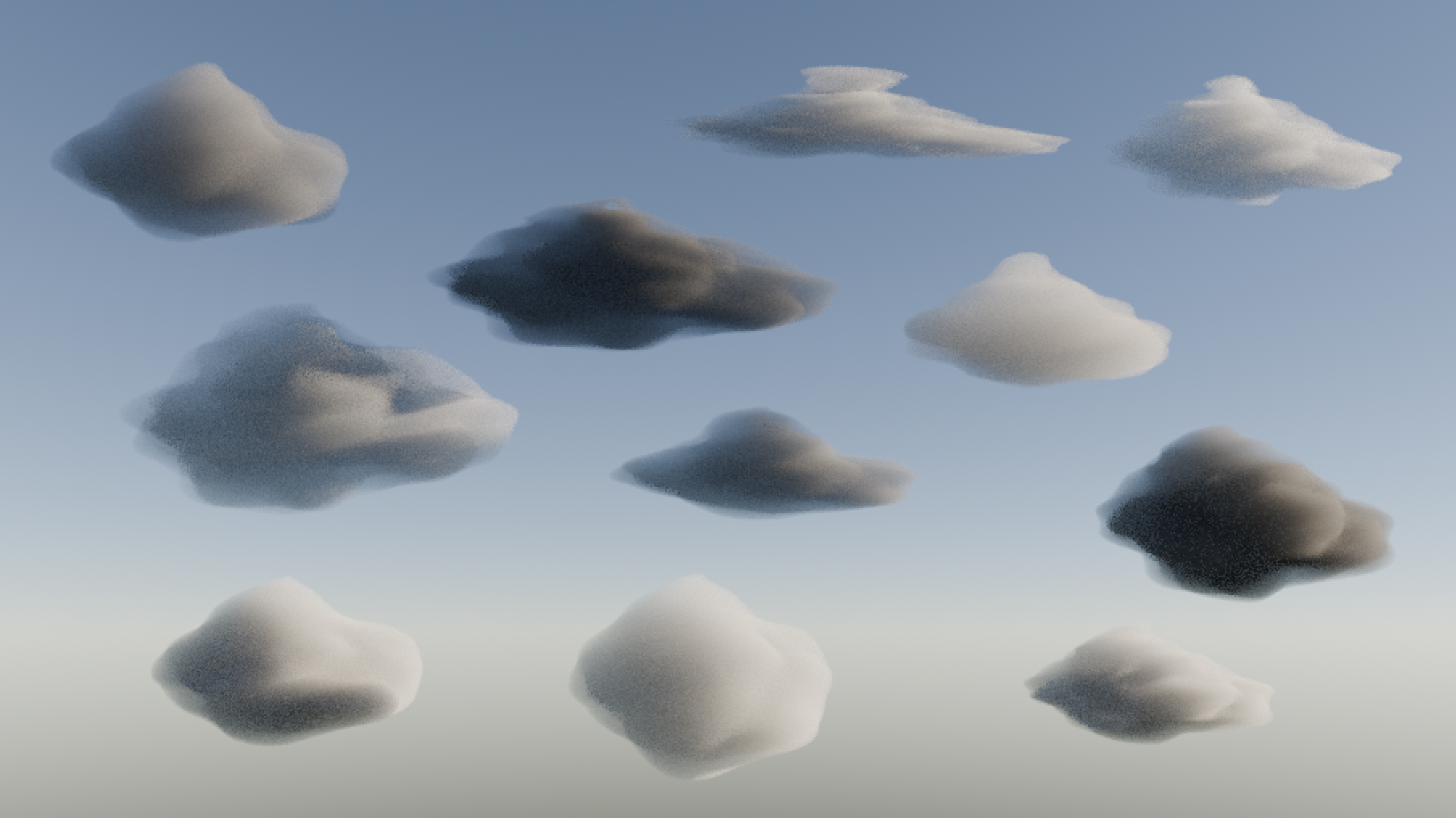 Cloud generator for Blender